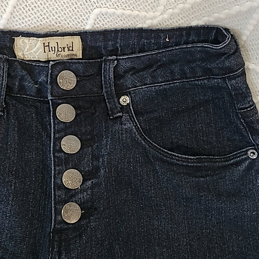Hybrid high waisted jeans